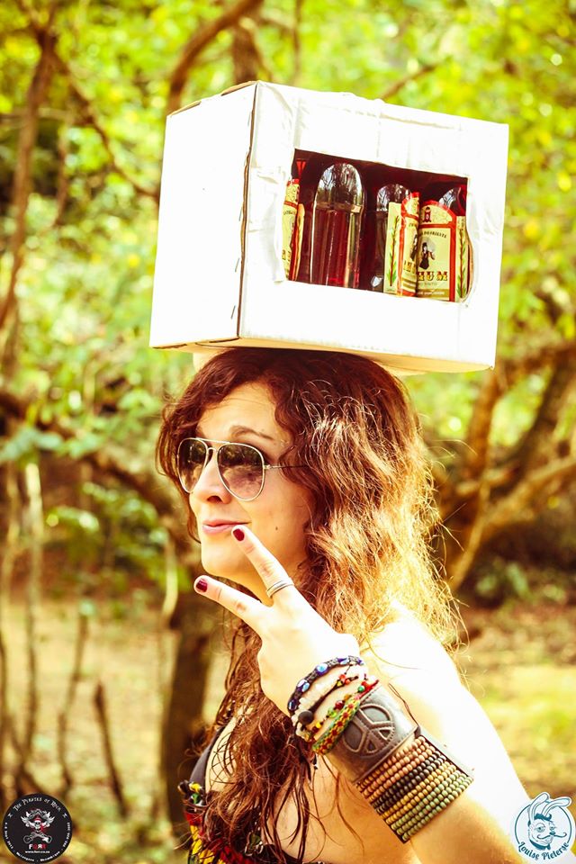 alcohol on head
